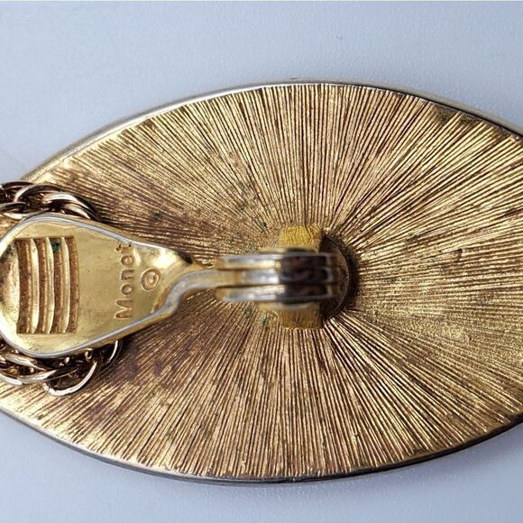 Repurposed monet vintage eye shaped necklace 😍 N2132 - Picture 3 of 5